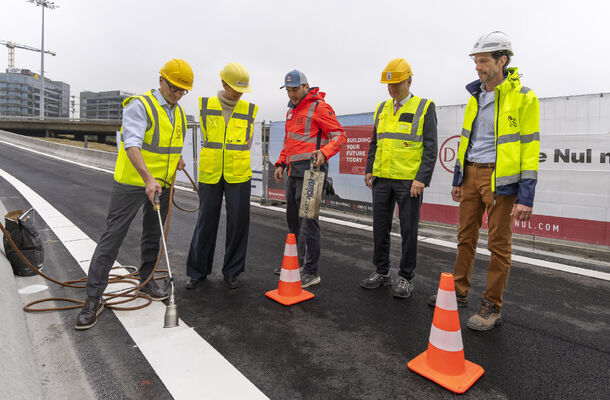 Signal de départ d'un énorme investissement de 350 millions d'euros pour démêler le nœud routier de l'A201xR0